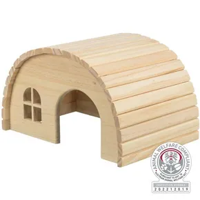 Drewniane igloo dla świnek morskich 29x17x20 cm